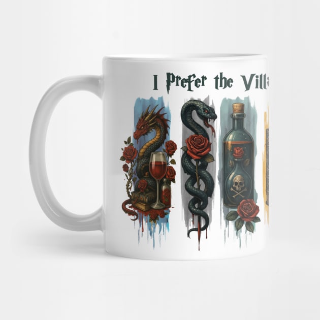 Book Lover's I Prefer the Villain by Teresa's Store 1